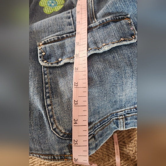 Tommy Hilfiger Y2K Jean Jacket Sz 16 - Picture 9 of 10